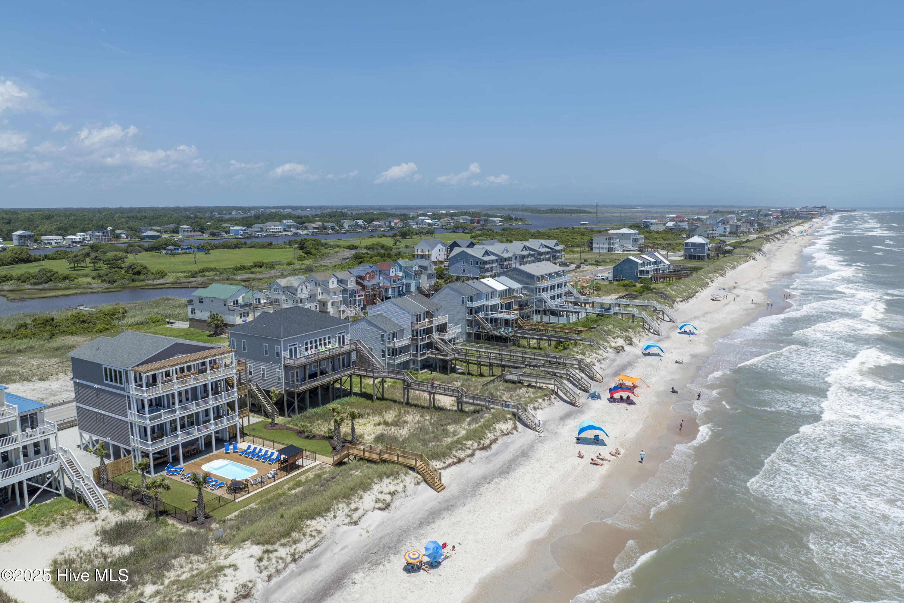 1326 New River Inlet Road North Topsail Beach, NC 28460 - Photo 78 of 83 1326 New River Inlet Road - Aerials - Ed
