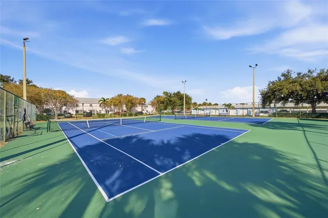 a view of a tennis court