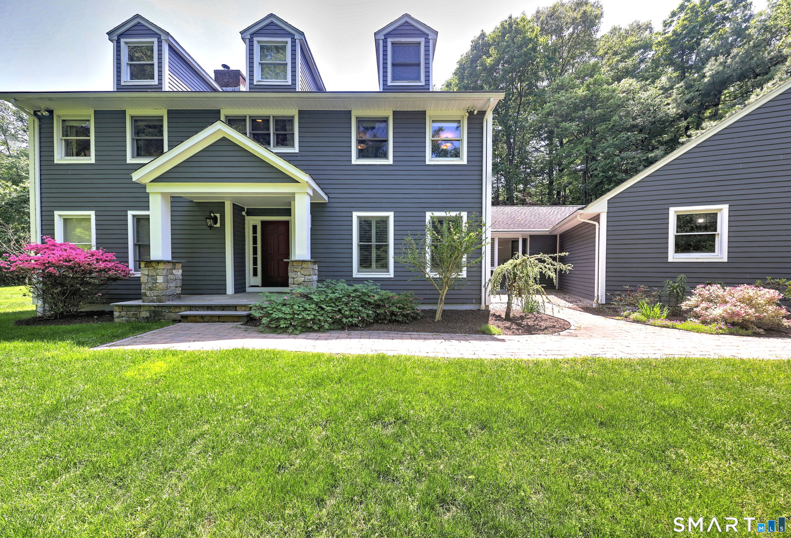 60 West Meadow Road Hamden, CT 06518 - Photo 2 of 35 Low maintenance Hardie Plank siding. Beautiful entryway