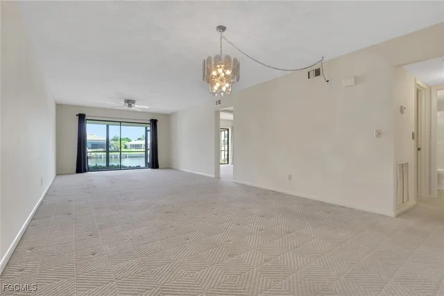 a view of livingroom with window