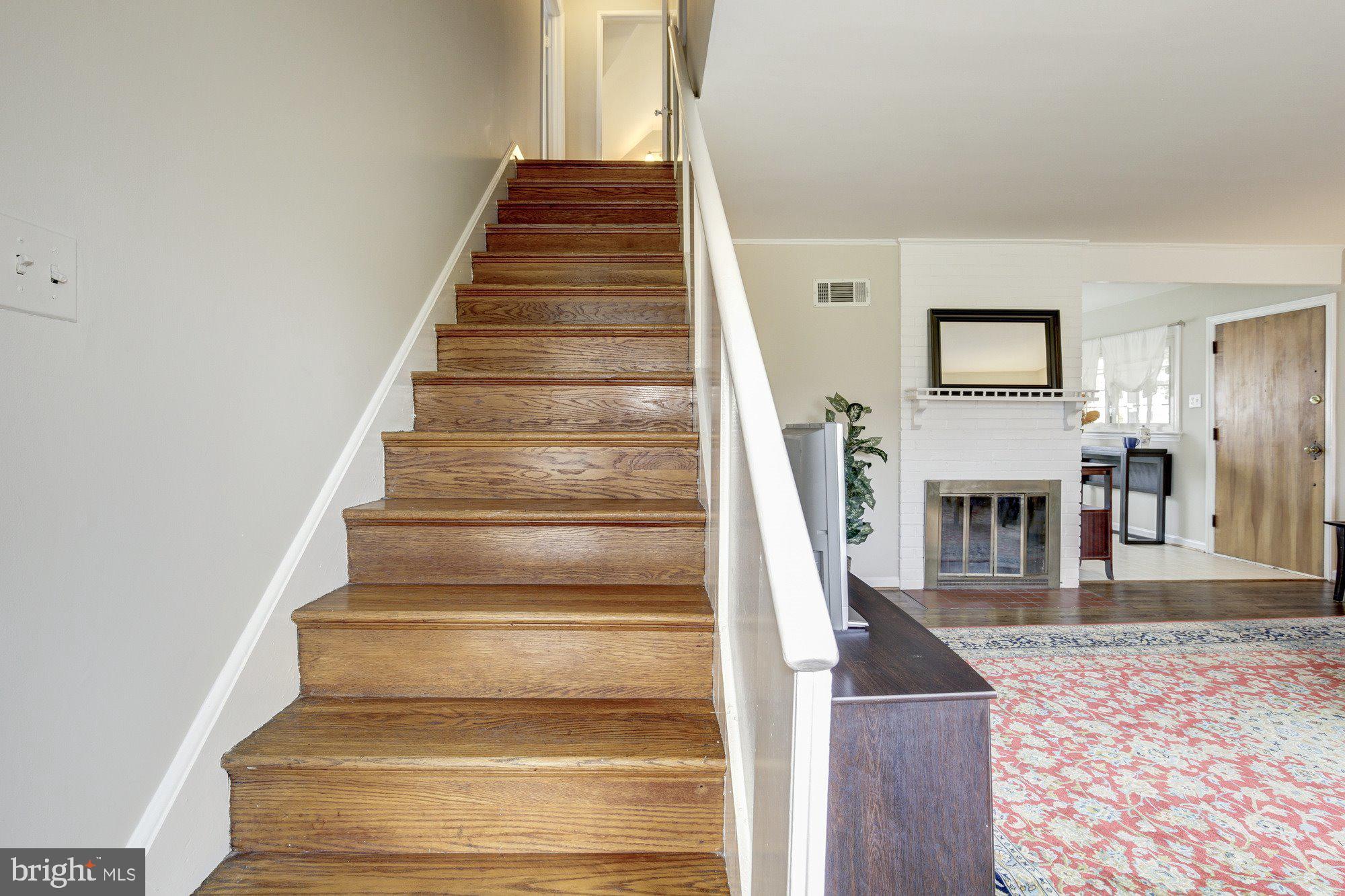 2802 Dawson Avenue Silver Spring, MD 20902 - Photo 21 of 30 a view of entryway and hall with wooden floor