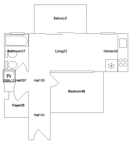 a picture of a picture of a floor plan
