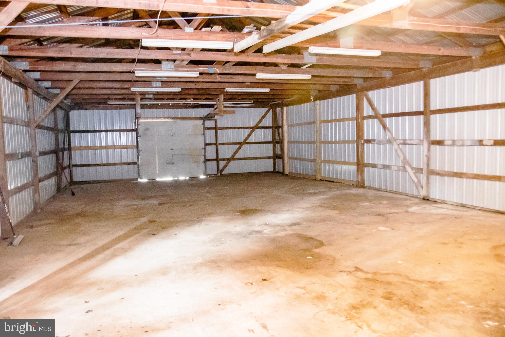 21398 Tanyard Road Preston, MD 21655 - Photo 22 of 27 Interior of the pole building
