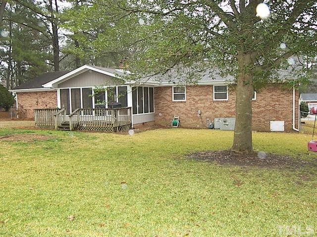 1502 Kennon Road Garner, NC 27529 - Photo 22 of 25 Take advantage of all of the wide open space in the back yard.
