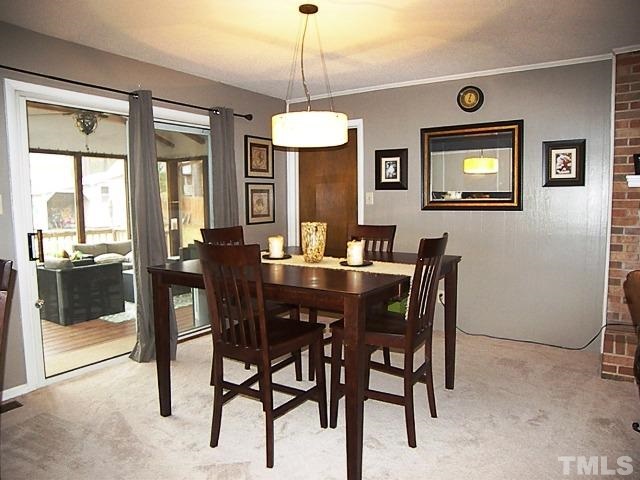 1502 Kennon Road Garner, NC 27529 - Photo 4 of 25 Dining room offers great space for all of your get togethers.