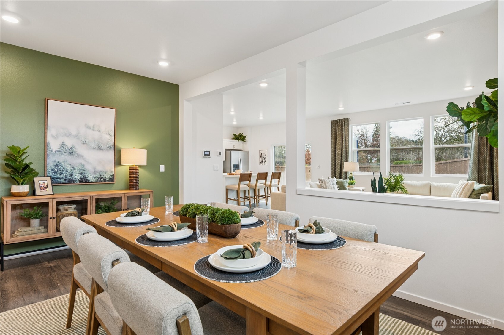 541 Hann Street, Unit 6 Buckley, WA 98321 - Photo 15 of 36 a dining room with furniture and window