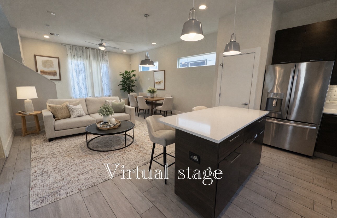 2307 Dan Street Houston, TX 77020 - Photo 7 of 23 Kitchen Virtual staging