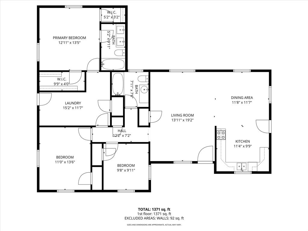 9521 Dalrock Road Rowlett, TX 75089 - Photo 38 of 38 a picture of a floor plan