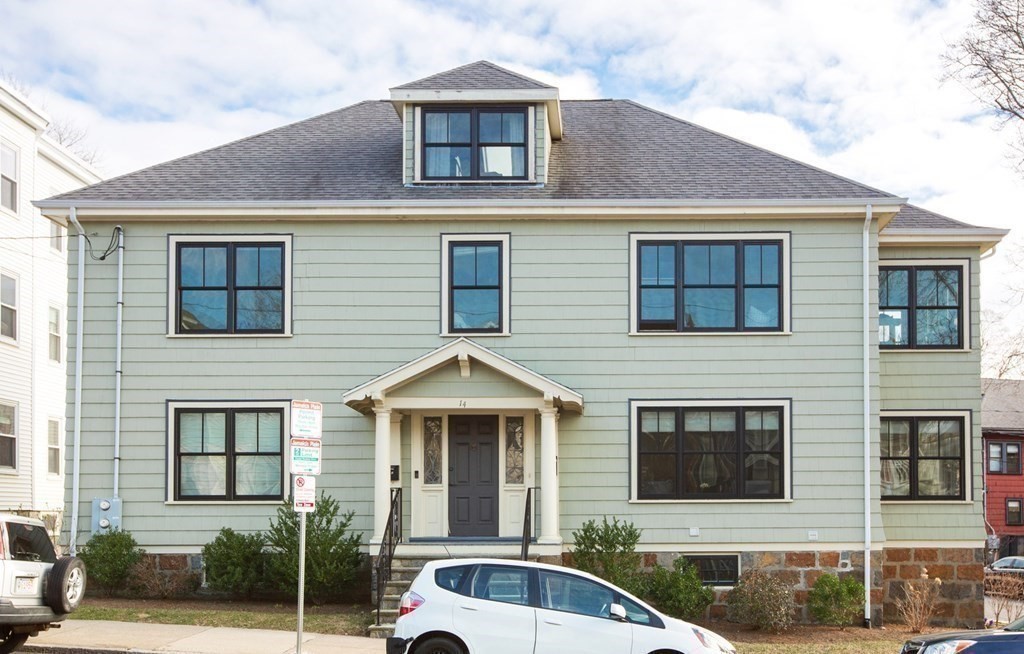14 Castleton Street, Unit 2 Boston, MA 02130 - Photo 22 of 23 a front view of a house with garden