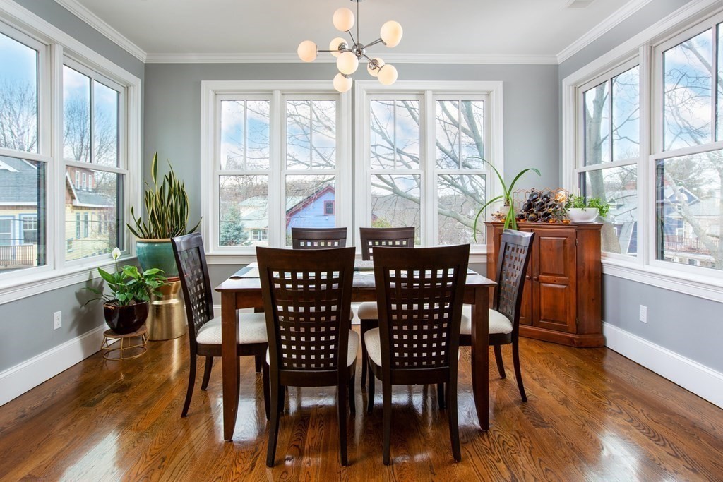 14 Castleton Street, Unit 2 Boston, MA 02130 - Photo 6 of 23 a view of a dining room with furniture window and wooden floor