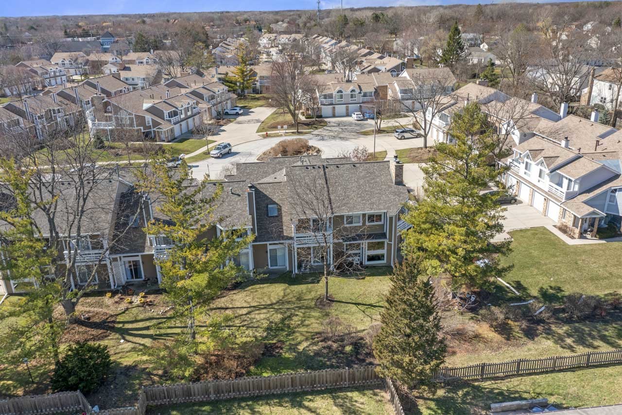1265 Ranchview Court Buffalo Grove, IL 60089 - Photo 24 of 24 an aerial view of residential houses with outdoor space