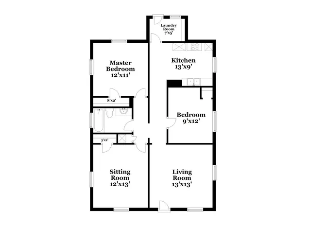 a picture of a park with an umbrella