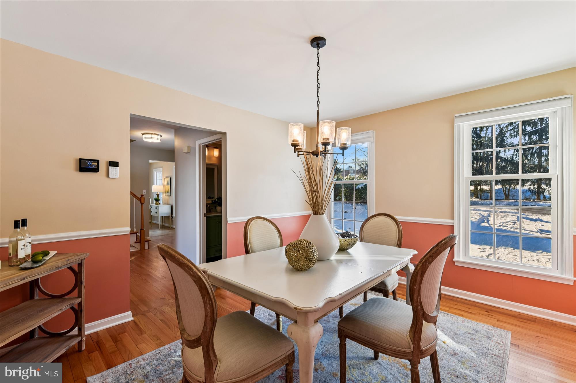 1006 West Joppa Road Towson, MD 21204 - Photo 6 of 47 a view of a dining room with furniture window and wooden floor
