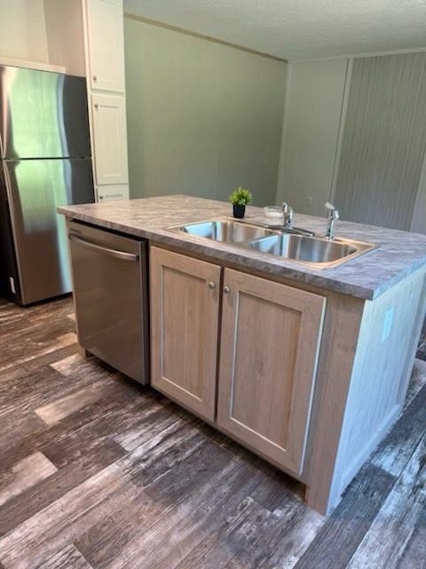 141 Wisebecker Lane Lot23a Monongahela, PA 15063 - Photo 3 of 11 a room with a sink a mirror and cabinets
