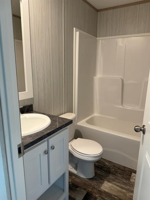 141 Wisebecker Lane Lot23a Monongahela, PA 15063 - Photo 10 of 11 a bathroom with a granite countertop sink toilet a mirror and shower