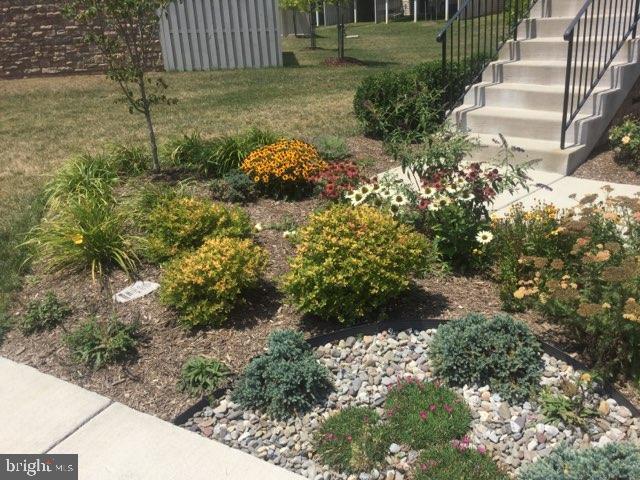 42634 Lancaster Ridge Terrace Chantilly, VA 20152 - Photo 2 of 63 a view of a garden with pathway