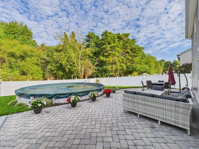 a bed room with a bed and furniture