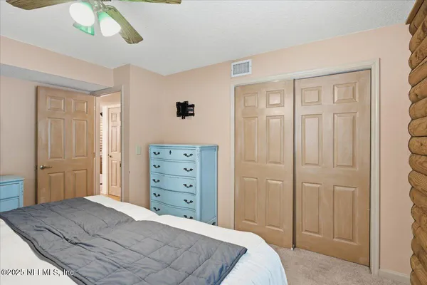 a view of a balcony with a door