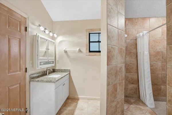 a view of a house with a outdoor space