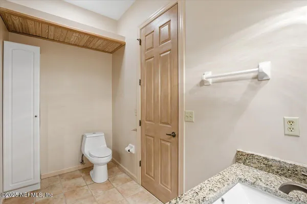 a view of outdoor space with garden