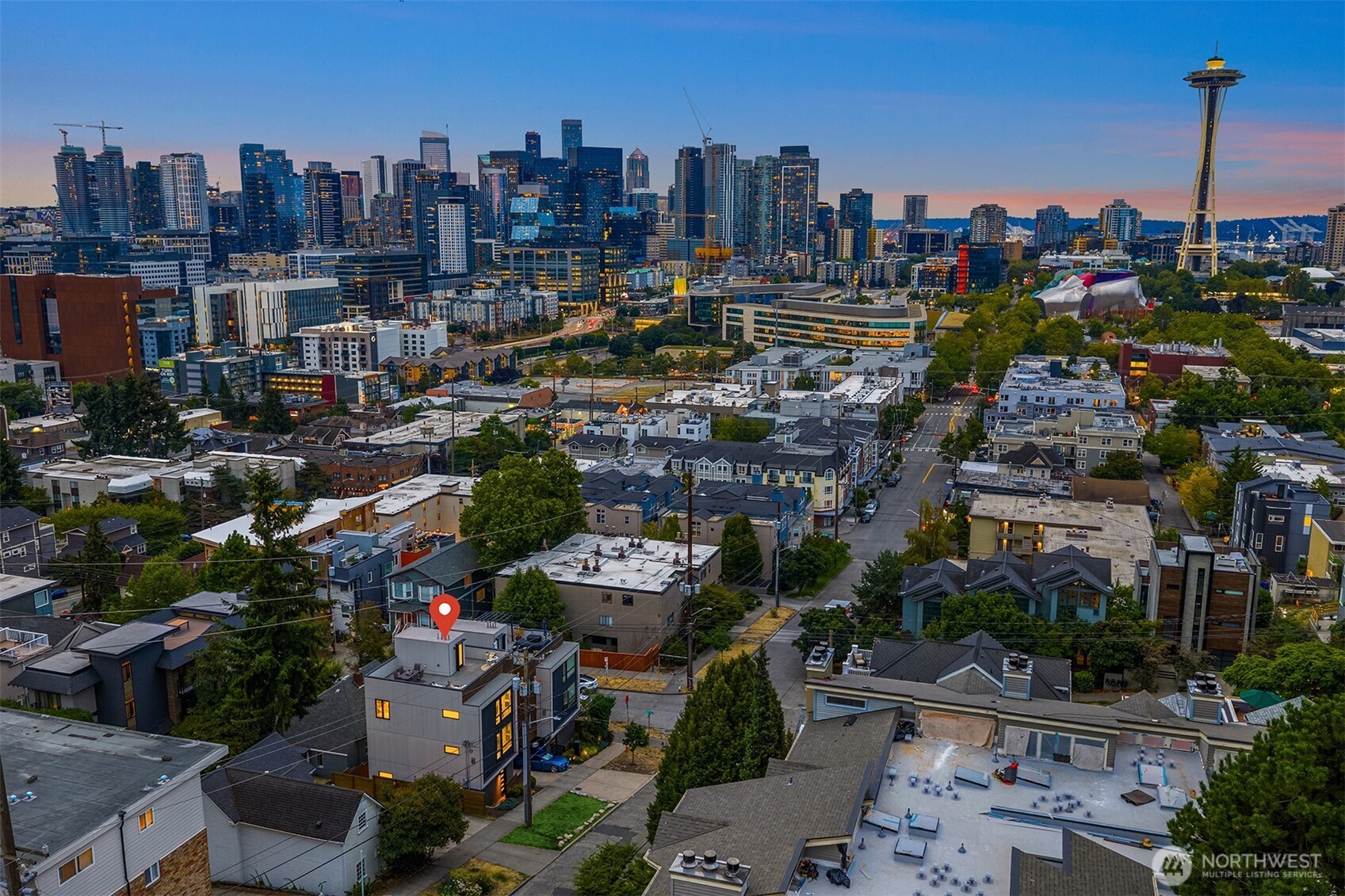 1002 5th Avenue North Seattle, WA 98109 - Photo 38 of 40 a view of a city with tall buildings