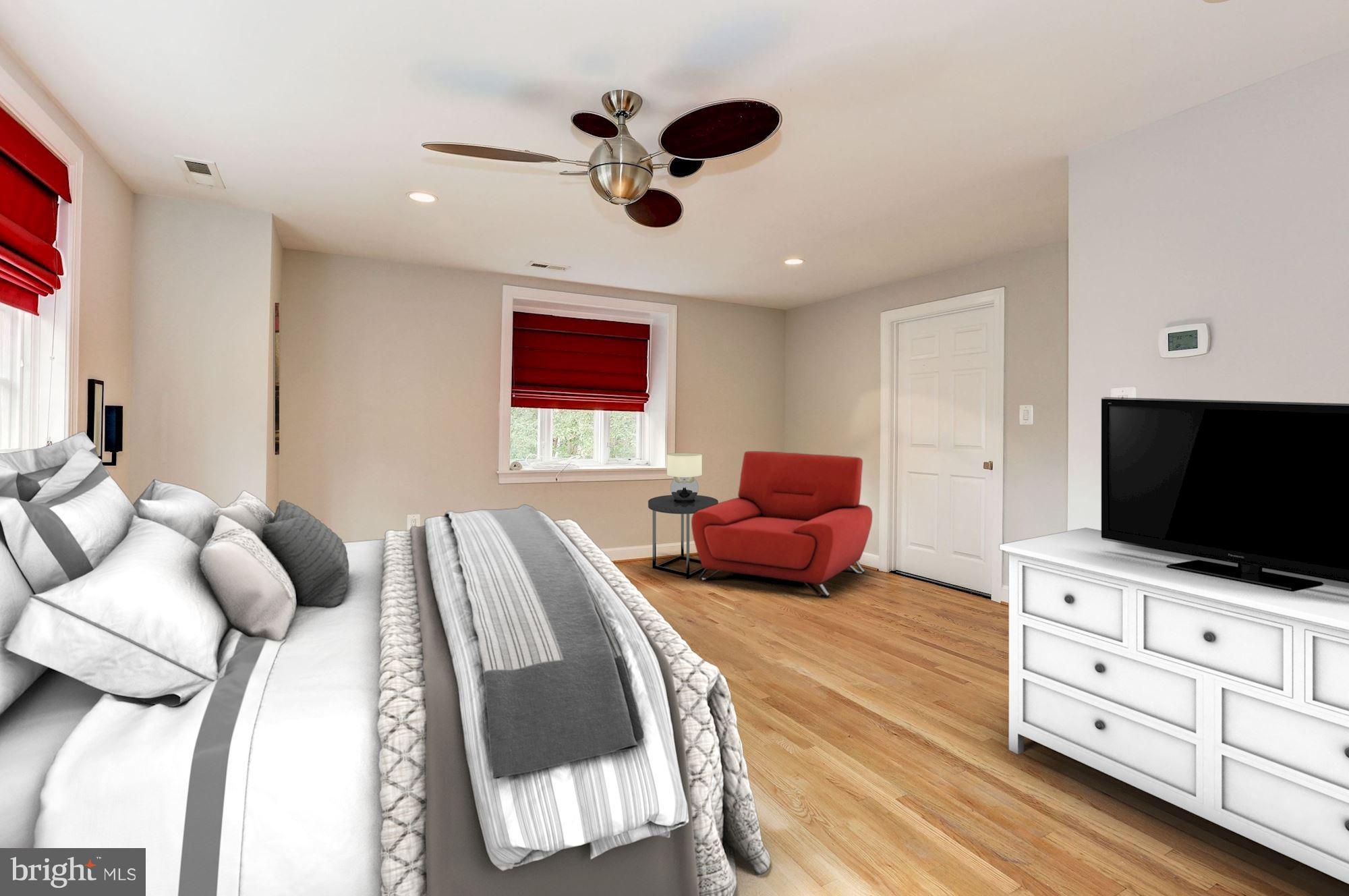 7818 Custer Road Bethesda, MD 20814 - Photo 13 of 30 Master Bedroom (2 of 2)
