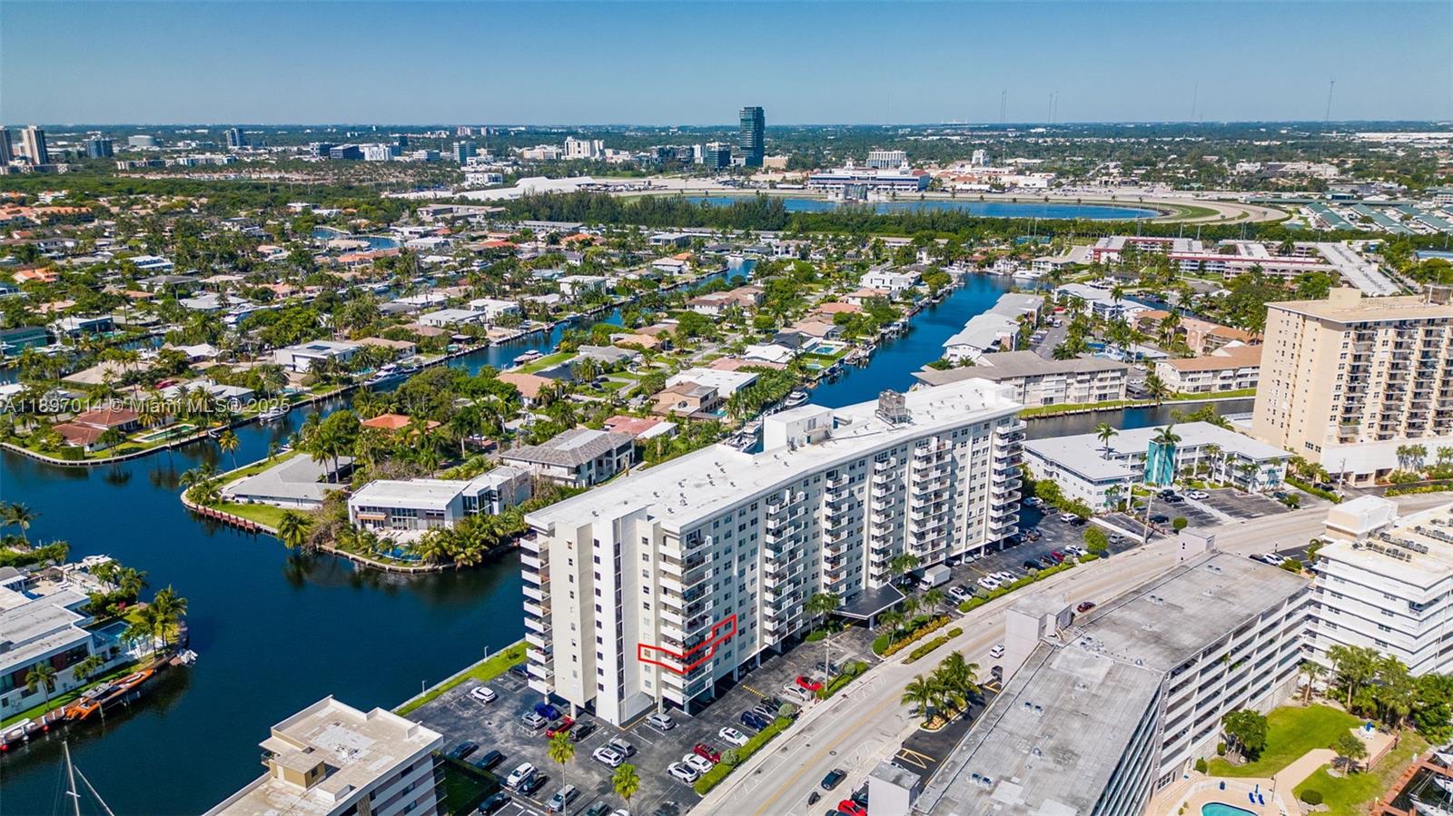 401 Golden Isles Drive, Unit 304 Hallandale Beach, FL 33009 - Photo 36 of 43 a view of a city