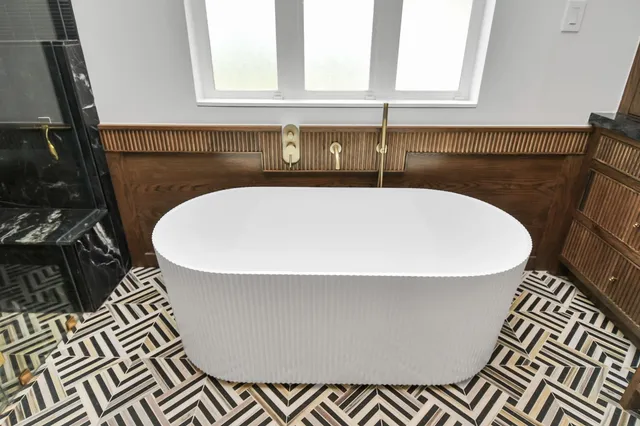 a close view of a sink