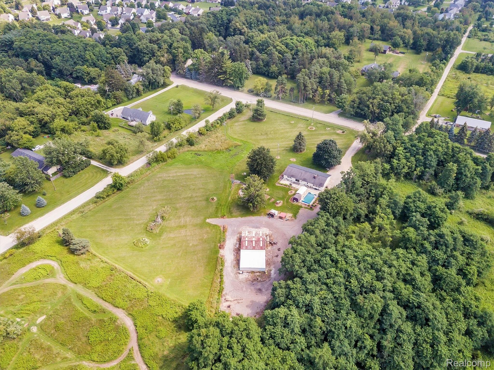 4661 Crooked Lake Road Howell, MI 48843 - Photo 45 of 47 Aerial View 9