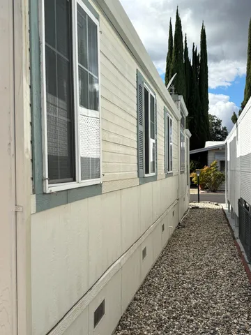a view of a house with a window