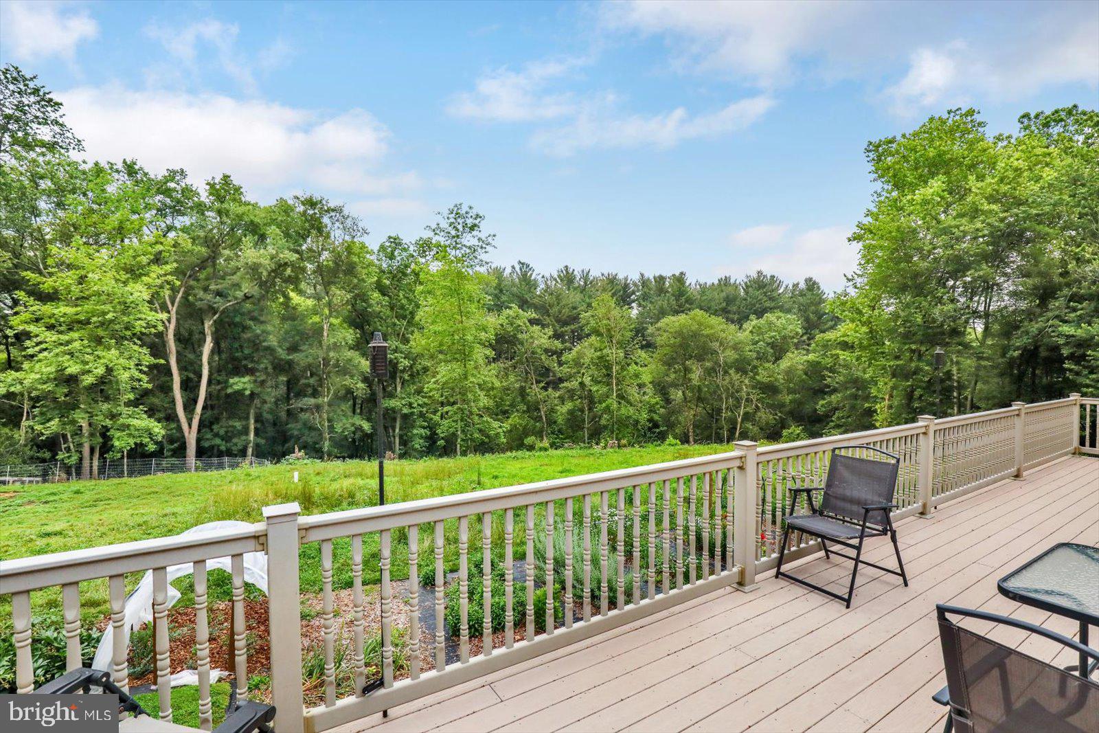 1881 Georgetown Road Christiana, PA 17509 - Photo 28 of 45 a view of a balcony with wooden floor and fence