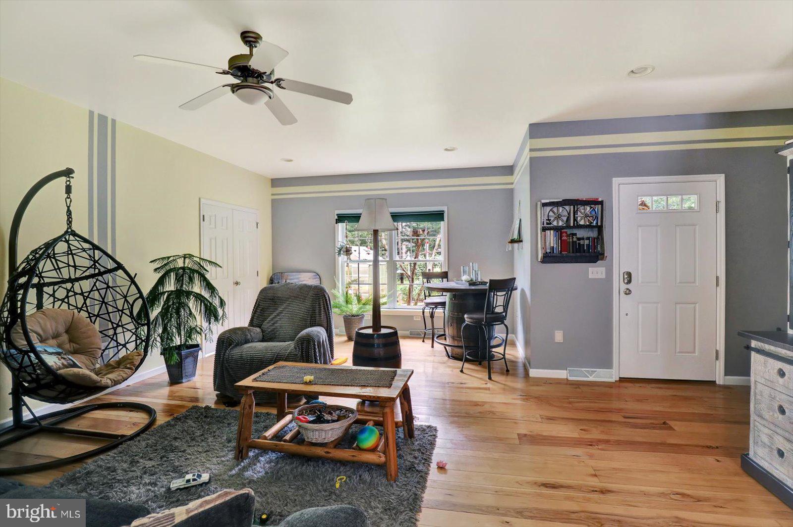 1881 Georgetown Road Christiana, PA 17509 - Photo 29 of 45 a workspace with wooden floor and windows