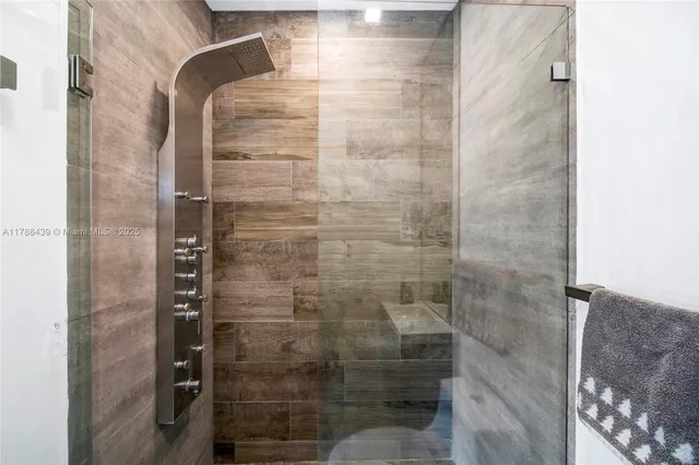 a house view with outdoor seating space