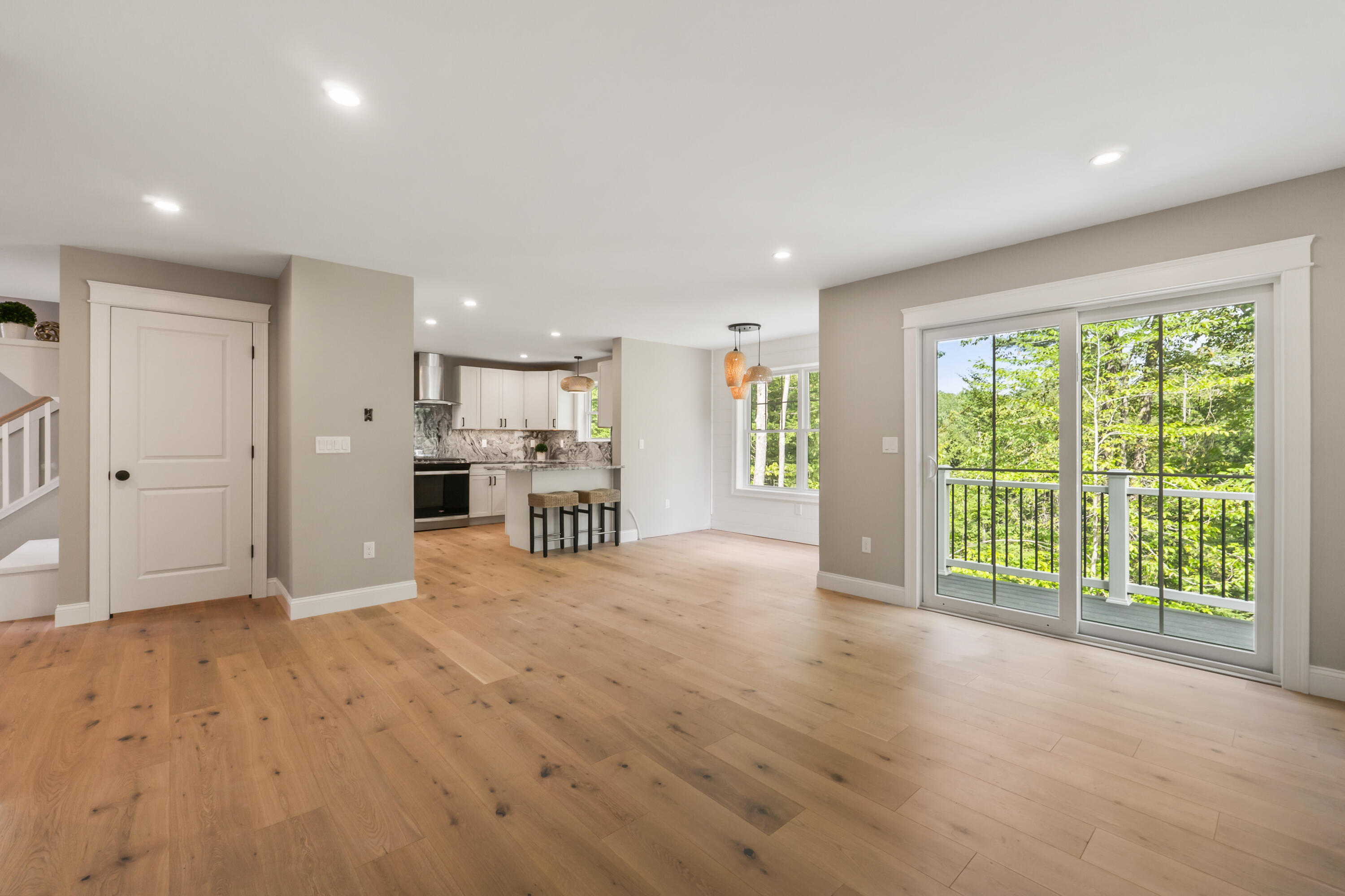 56 Woodbrey Lane Standish, ME 04084 - Photo 12 of 51 56 Woodbrey Ln_108 LR, dining, kitchen 1