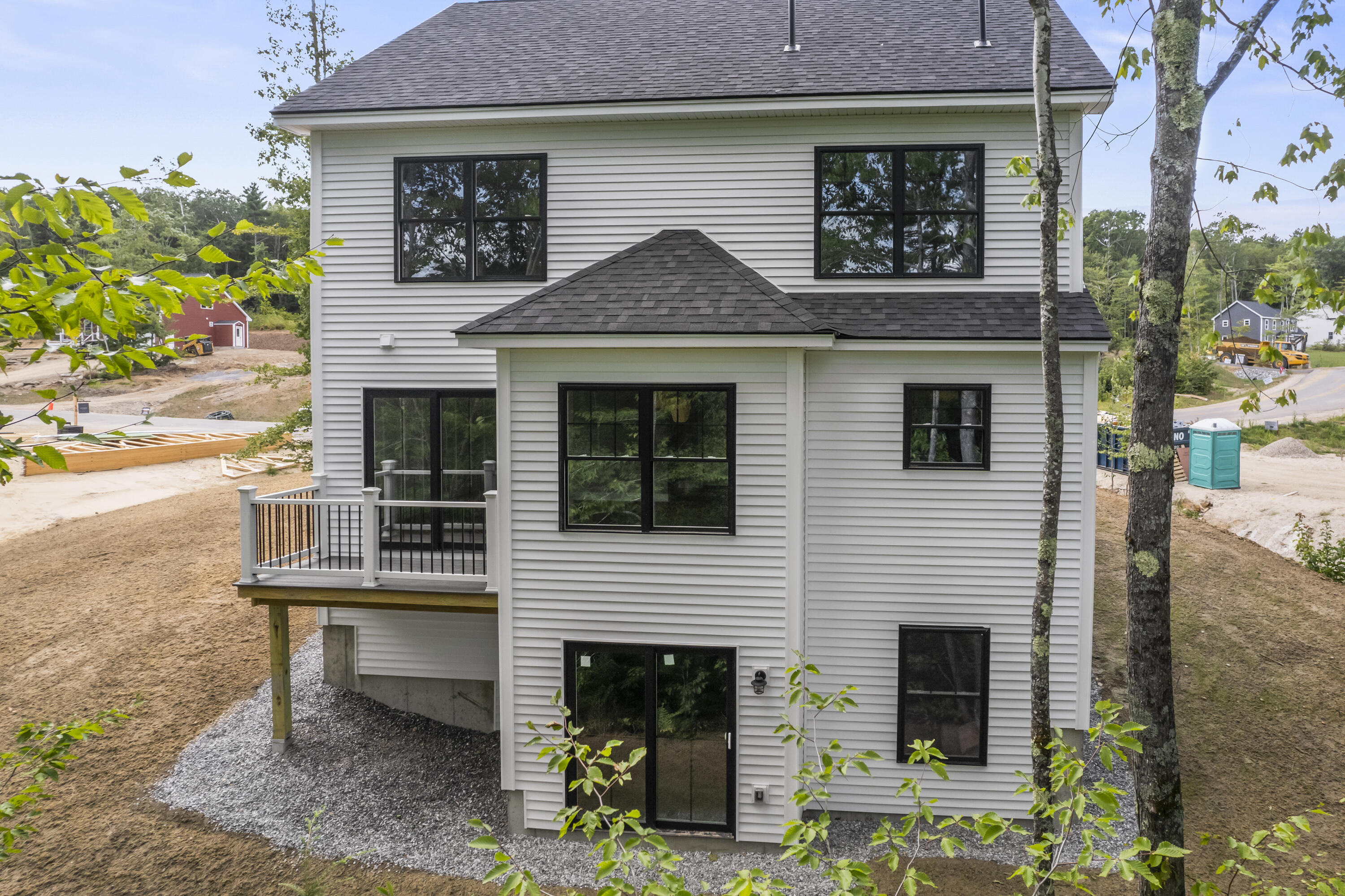 56 Woodbrey Lane Standish, ME 04084 - Photo 4 of 51 56 Woodbrey Ln_146 back of house