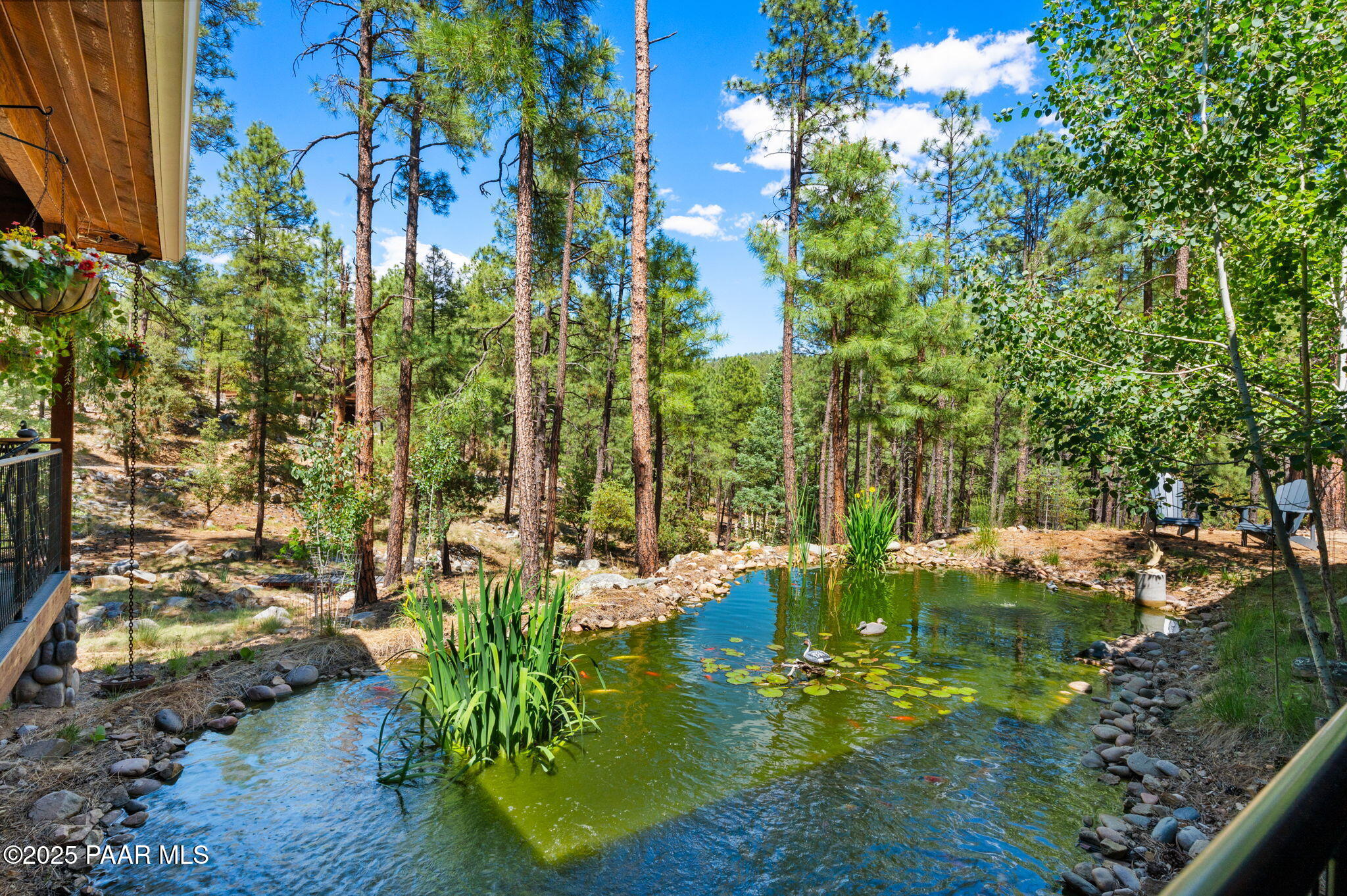 5201 East Yellow Dog Road Prescott, AZ 86303 - Photo 9 of 132 17-Deck Views and Pond (2)