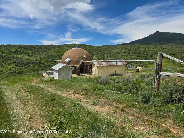 a view of city and mountain