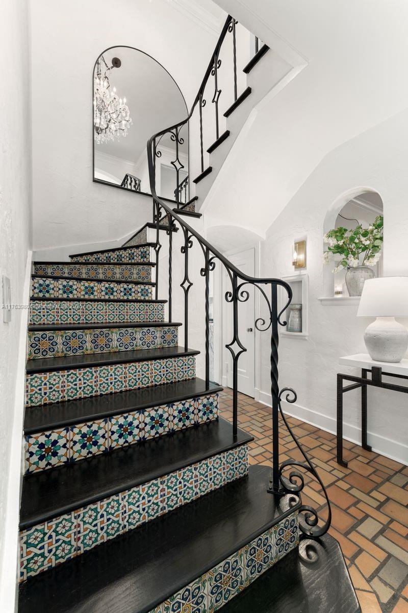 4430 Alton Road Miami Beach, FL 33140 - Photo 47 of 47 a view of entryway with wooden floor