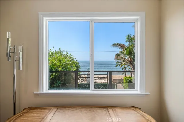 view of a door and chair in the room