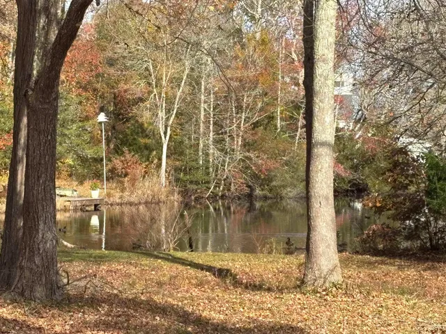 a backyard of a house