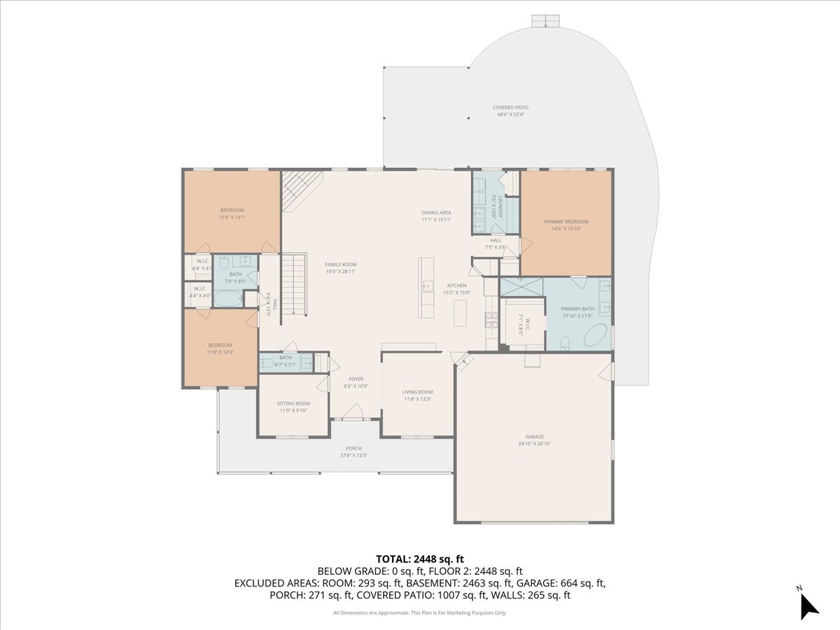 11605 Ellwood Greens Road Genoa, IL 60135 - Photo 23 of 25 a picture of a floor plan