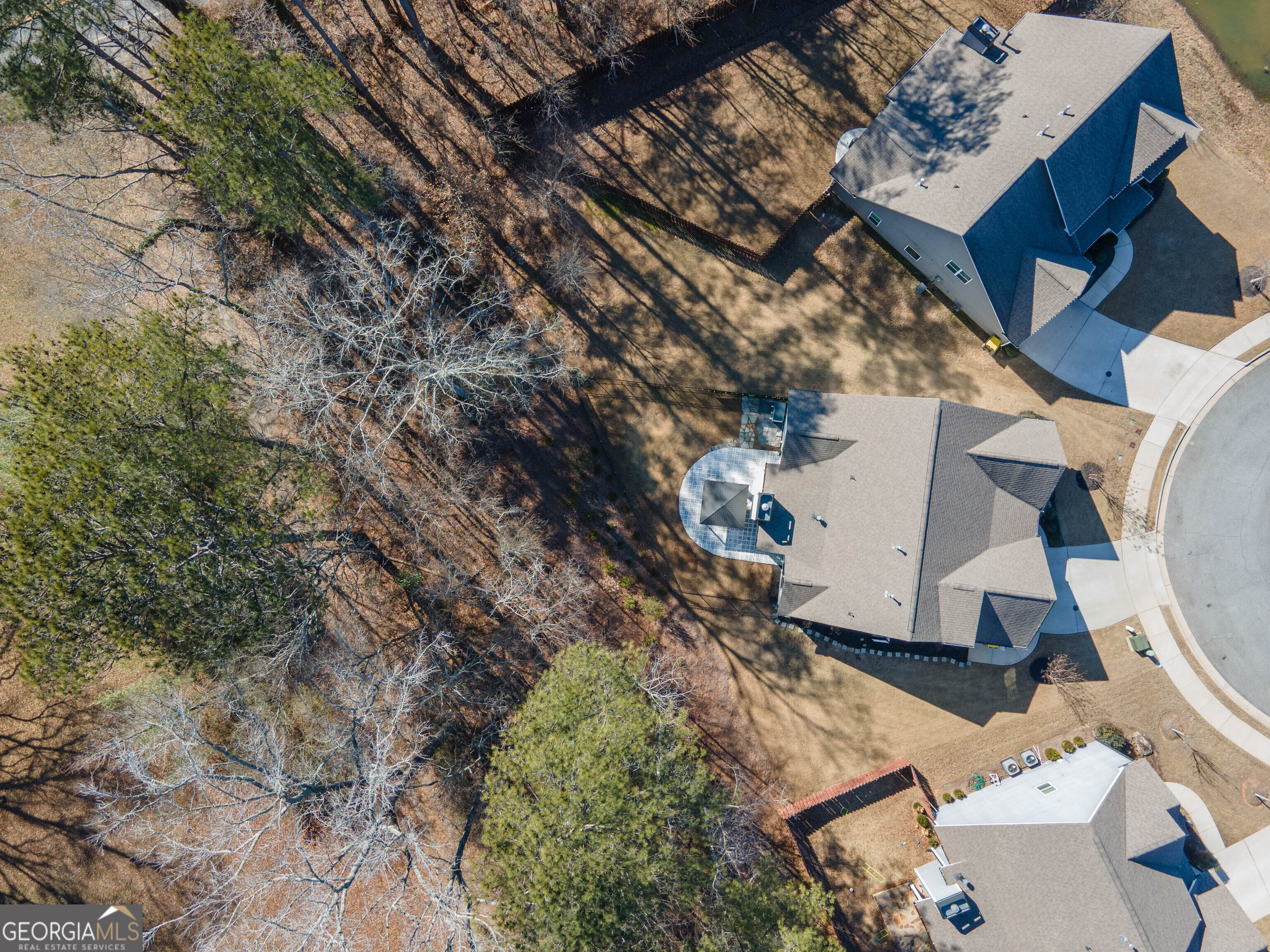 6 Delaware Way Newnan, GA 30265 - Photo 40 of 42 an aerial view of a house with a yard