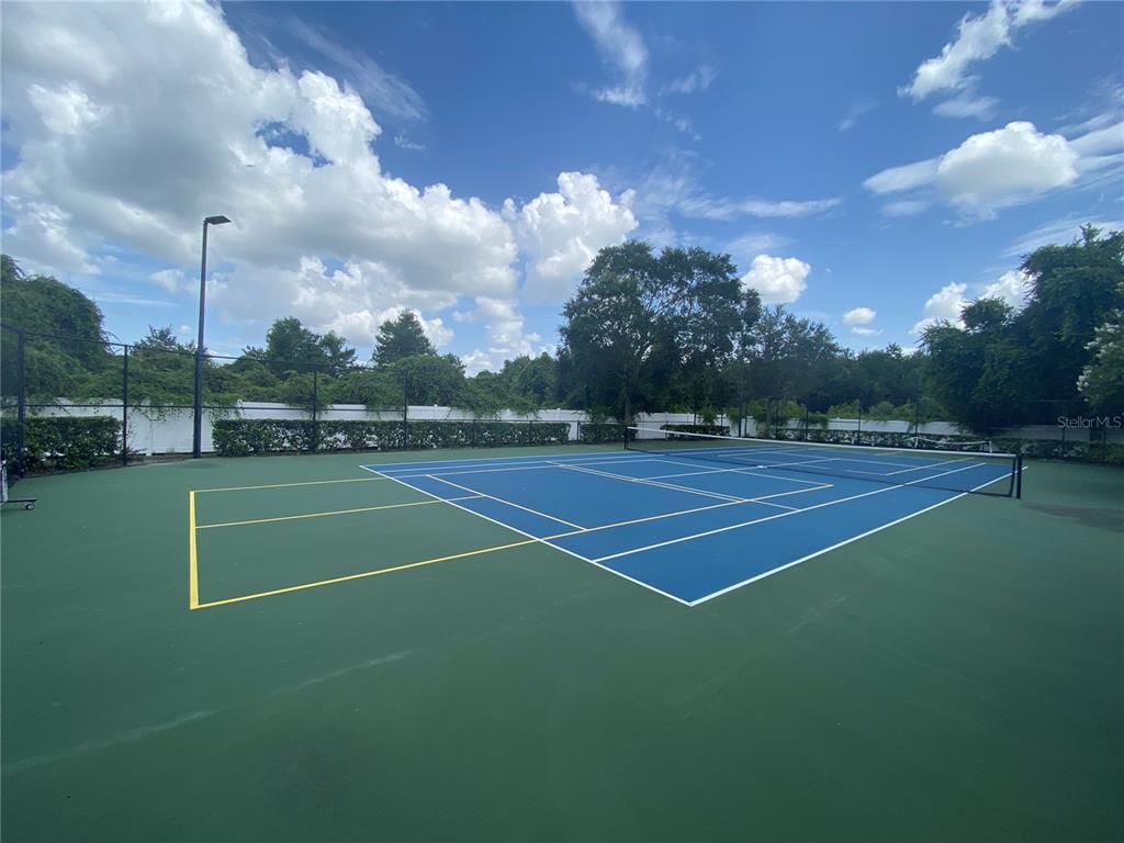 12843 Madison Pointe Circle, Unit 201 Orlando, FL 32821 - Photo 51 of 53 a view of an outdoor space and tennis court