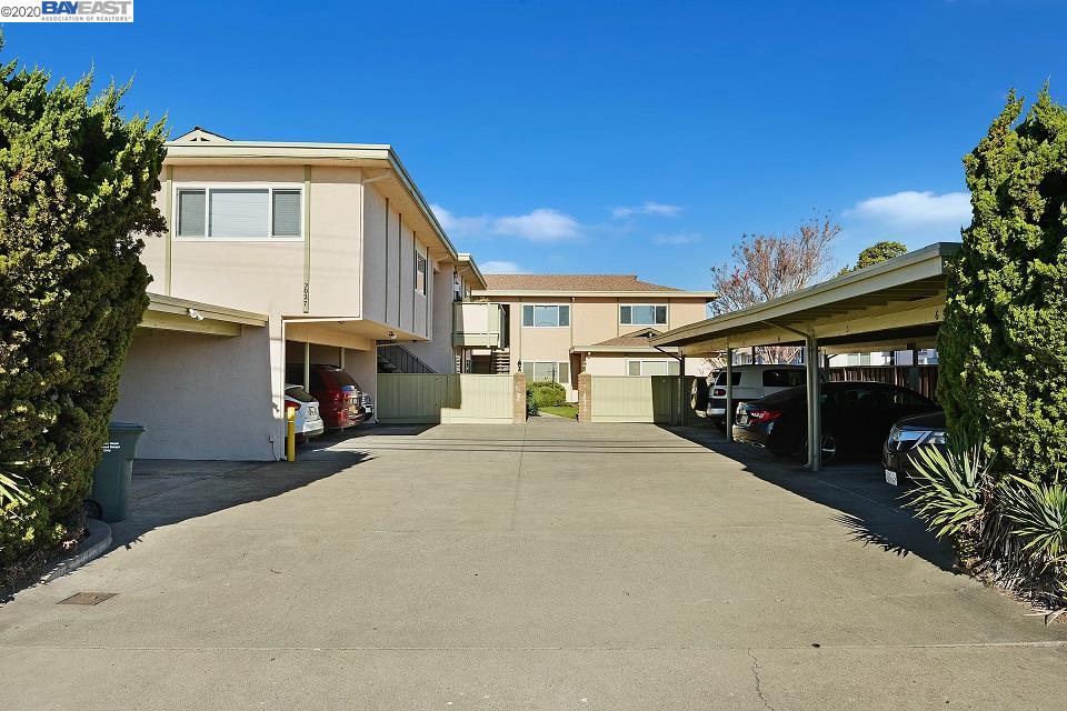 a view of a house with a patio