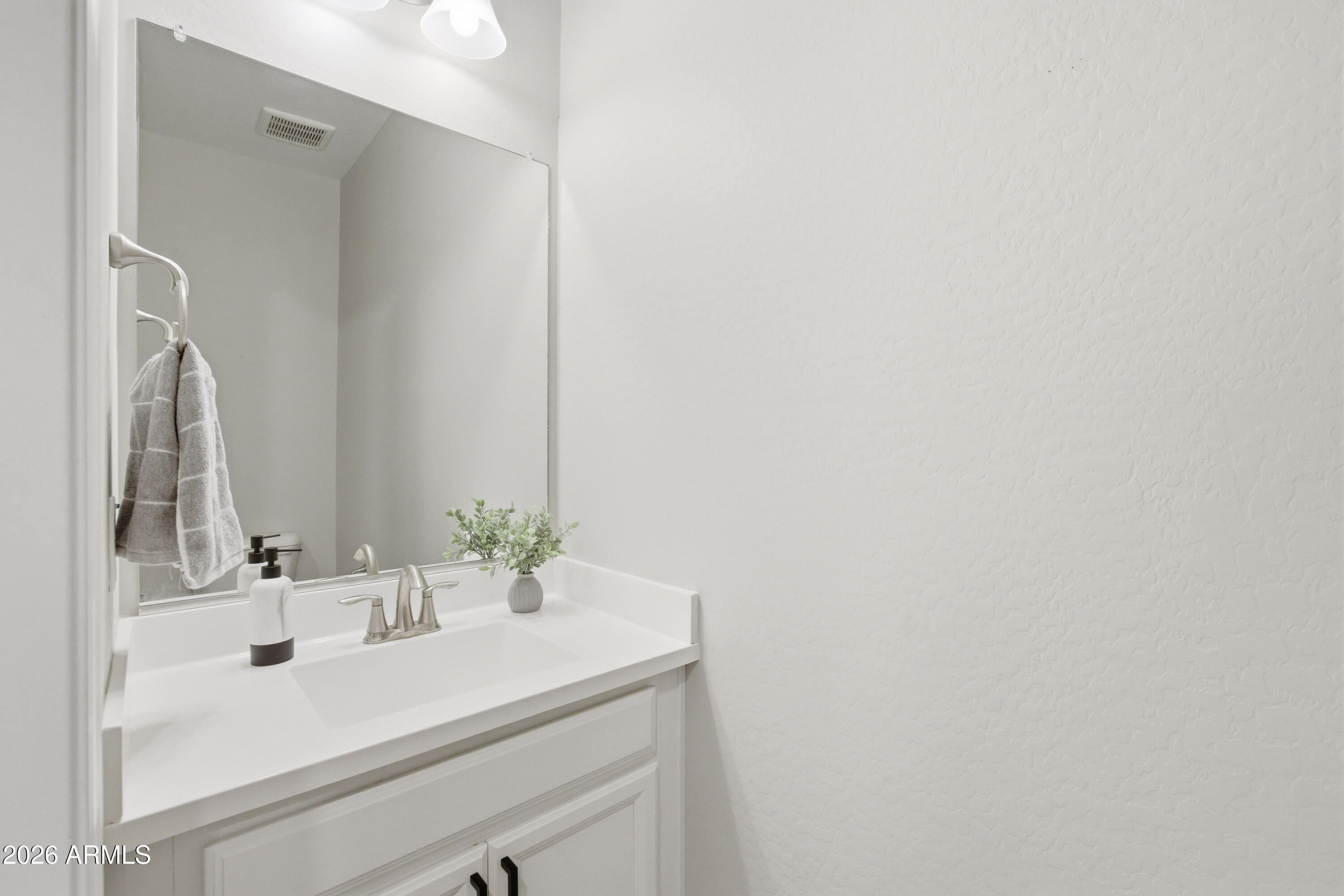 22445 East Marsh Road Queen Creek, AZ 85142 - Photo 18 of 71 a bathroom with a sink and a mirror