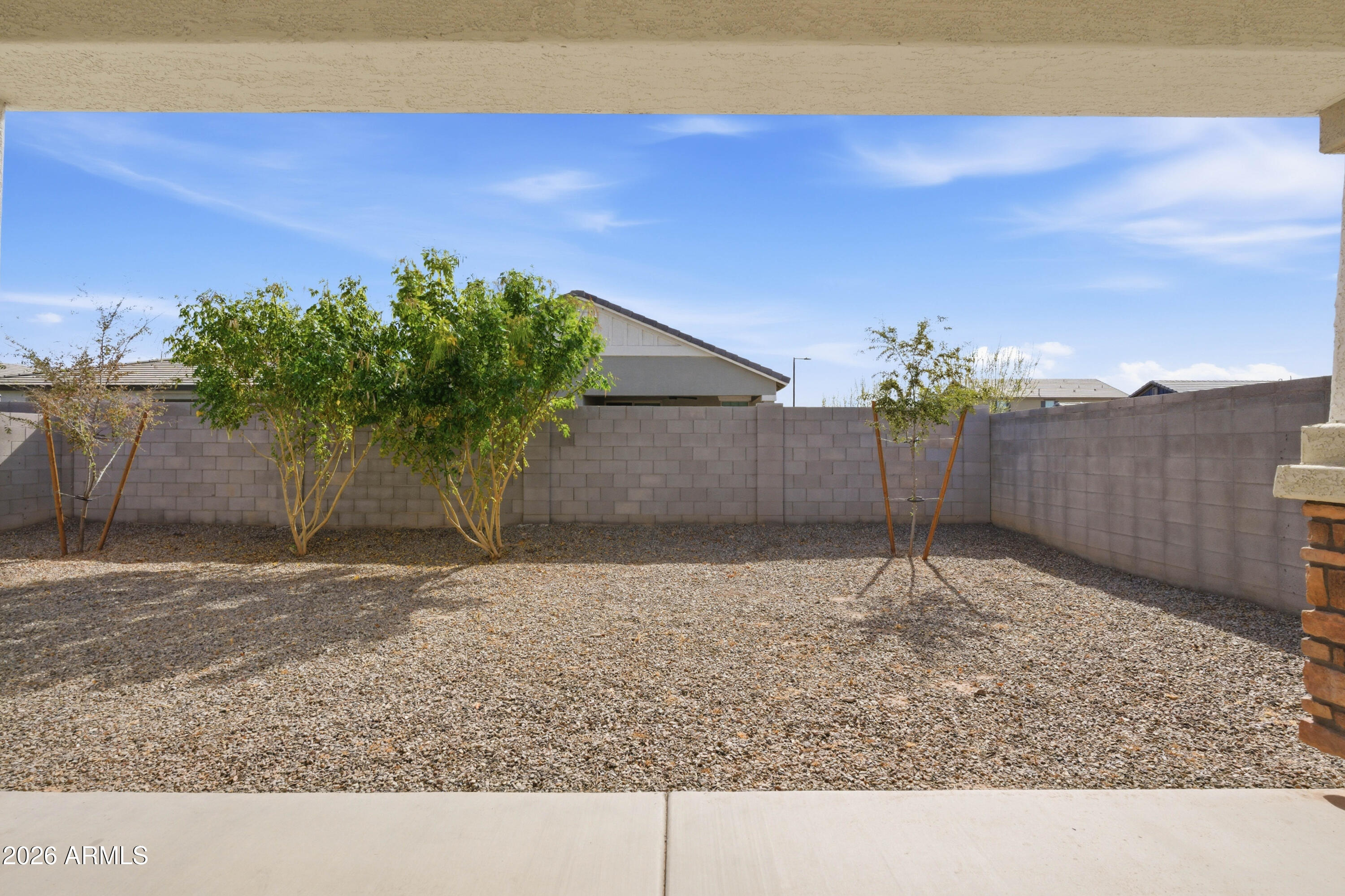 22445 East Marsh Road Queen Creek, AZ 85142 - Photo 46 of 71 a backyard of a house