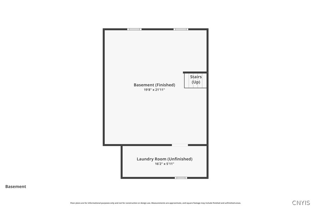 6177 Rock Cut Road De Witt, NY 13078 - Photo 35 of 36 Basement floor plan