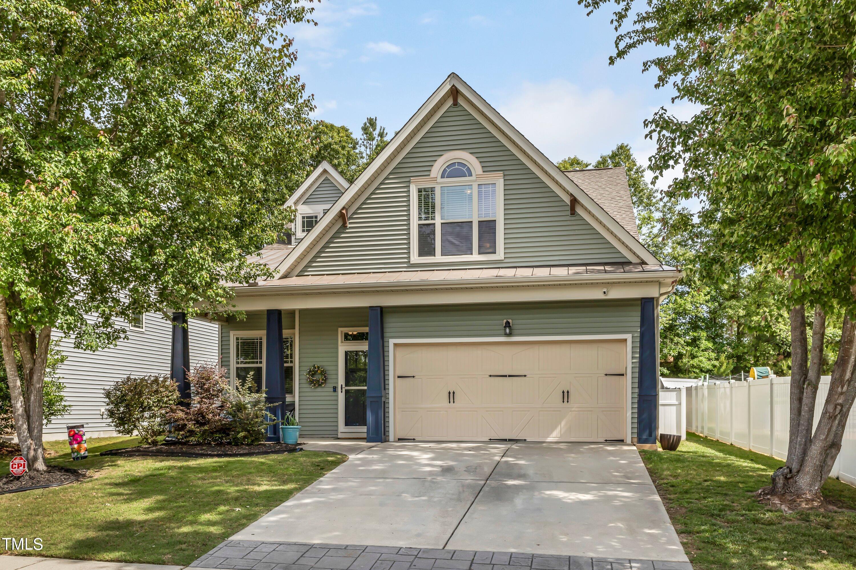 a front view of house with yard