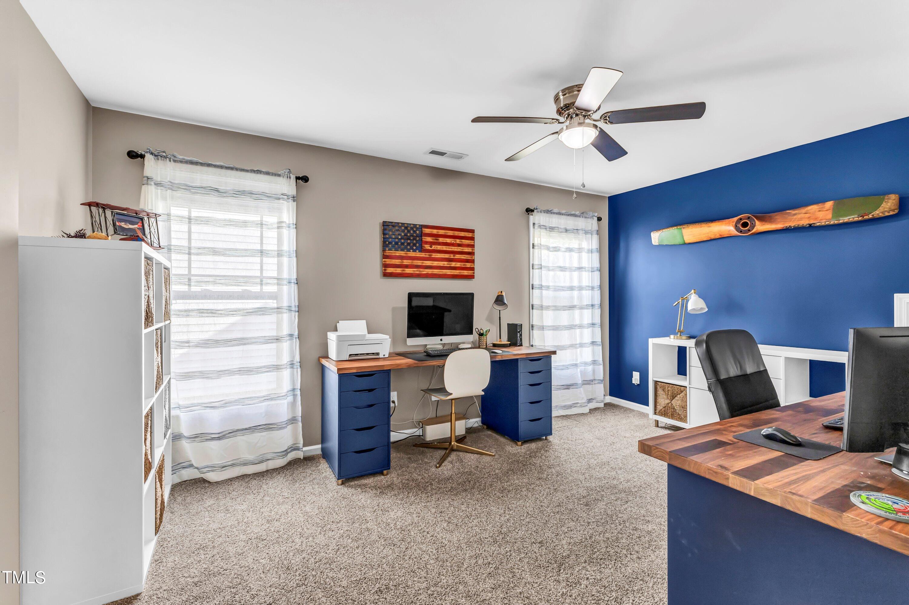 4151 White Kestrel Drive Raleigh, NC 27616 - Photo 30 of 37 a workspace with furniture