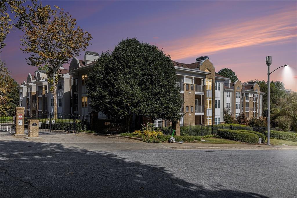 220 Renaissance Parkway Northeast, Unit 1211 Atlanta, GA 30308 - Photo 3 of 24 a view of a street in front of a building
